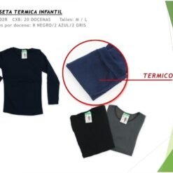 CAMISETA TERMICA INFANTIL 002R-
