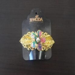 HEBILLAS FLOR DORADA DF-35798