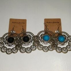 AROS REDONDOS FLOR C/ PIEDRAS 561-19