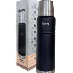 TERMO AC.NEGRO 1LT TAPON PUSH ACERO HUDSON 77540-77850