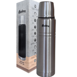 TERMO ACERO 1LT TAPON PUSH ACERO HUDSON 76930