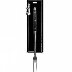 TENEDOR PARRILLERO 45C AC.INOX. MGO.MADERA HUDSON 16795