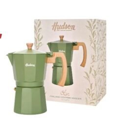 CAFETERA T/VOLTURNO OLIVE 9 TAZAS HUDSON 18348