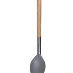 CUCHARA NYLON GRIS M/MADERA HUDSON 51982