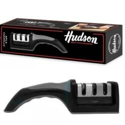 AFILADOR CUCHILLO 3 TIEMPO B/ANTIDESLIZANTE HUDSON 11424