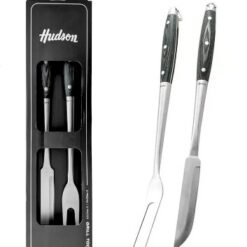 JGO.PARRILLERO 45C TENEDOR+CUCHILLO MGO.MAD.HUDSON 16865