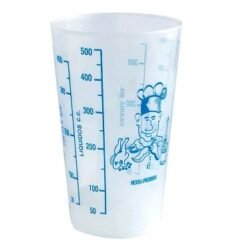 VASO C/MED.CRISTAL FLEXIBLE 500ML YESI 309001 76096