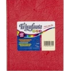 CUAD X48 FORMATO GRANDE 19X24 TRIUNFANTE ROJO