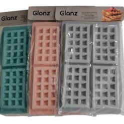 MOLDE P/WAFFLE SILICONA 28X18