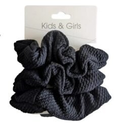 COLERO P/CABELLO TELA PACK X3 NEGRA 241028 24338