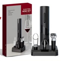 SET VINO 5PZA C/SACACORCHO ELECTRICO 23802 23822