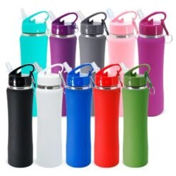 BOTELLA TERMICA ENGOMADA 750CC MARCA