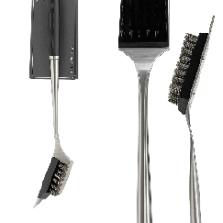 CEPILLO PARRILLERO 44C AC.INOX. MGO.MADERA HUDSON 16832