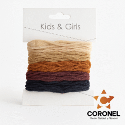 COLITA P/CABELLO PACK X5 CORRUGADA COLORES 241037 24337