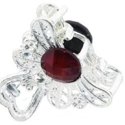 BROCHES MINI FUNDICION PIEDRAS PLATEADO 13936