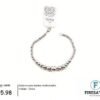 PULSERA ACERO BOLITAS MULTITAMAÑO 15029-