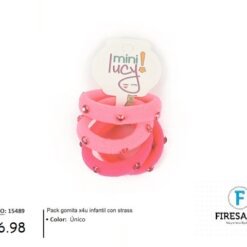 PACK GOMITAS INFANTIL C/ STRASS 15489