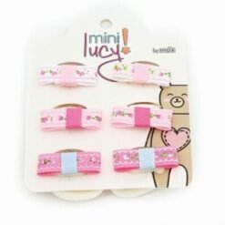 SET DE GOMITAS INFANTIL BEBE MOÑO CINTA 14038