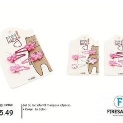 SET TIC TAC MARIPOSA X2U 12960-