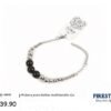 PULSERA ACERO BOLITAS MULTITAMAÑO 16455-