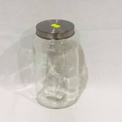 FRASCO VIDRIO TAPA ACERO 7664