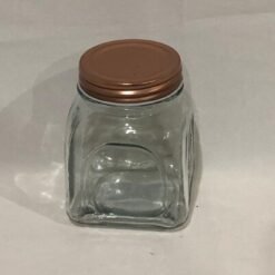 FRASCO VIDRIO TAPA COLOR COBRE 61197SC