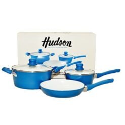 BATERIA 5PZ.ALUM.FUND.AZUL HUDSON 21293