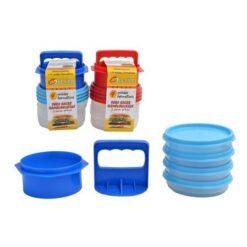 MOLDE PLAST.P/HAMBURGUESA X4 50615