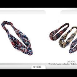 VINCHA TELA TURBANTE 13659