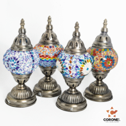 VELADOR LED MOSAICO ARTESANAL USB 3 NIV.LUZ 242020 84020