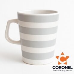 JARRO CERAM.10C RAYAS GRIS 29473