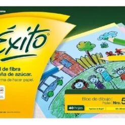 BLOCK DE DIBUJO N5 PASTEL X40 HJS EXITO ITEM 0356