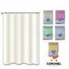 CORTINA BAÑO TELA 180X180C LISA 243455