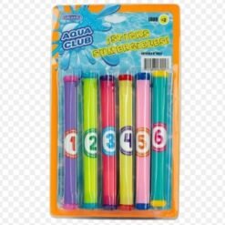 AQUA STRICKS X6 UNID COLORES SURT 8924